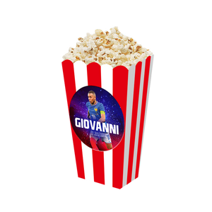 Gepersonaliseerde Kylian Mbappe 3D popcorn bakjes