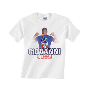 Gepersonaliseerde Kylian Mbappe T-shirts