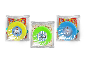 Gepersonaliseerde Messi snoep of popcorn frisbee zakjes