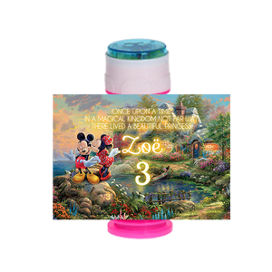 Gepersonaliseerde Mickey & Minnie Mouse bellenblaas