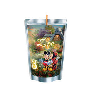 Gepersonaliseerde Mickey & Minnie Mouse Capri-Sun labels en stickers