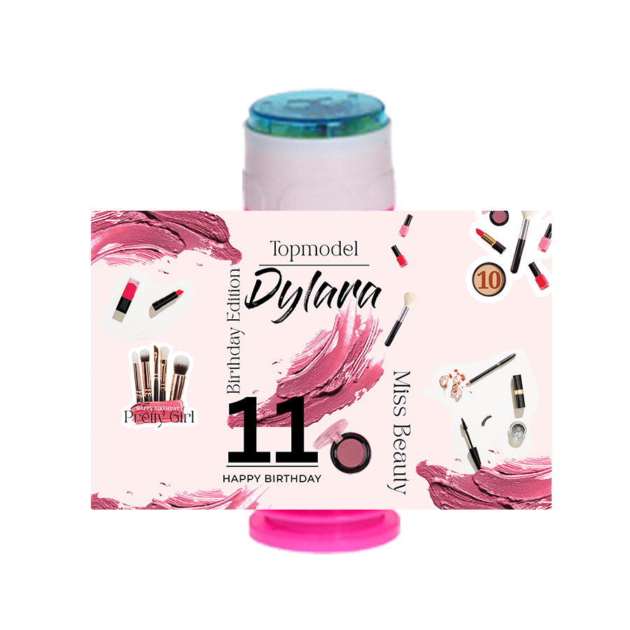 Gepersonaliseerde Makeup & Model bellenblaas