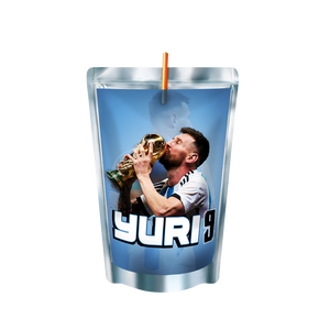 Gepersonaliseerde Messi Capri-Sun labels en stickers