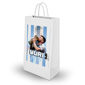Gepersonaliseerde Messi traktatie uitdeel tasjes