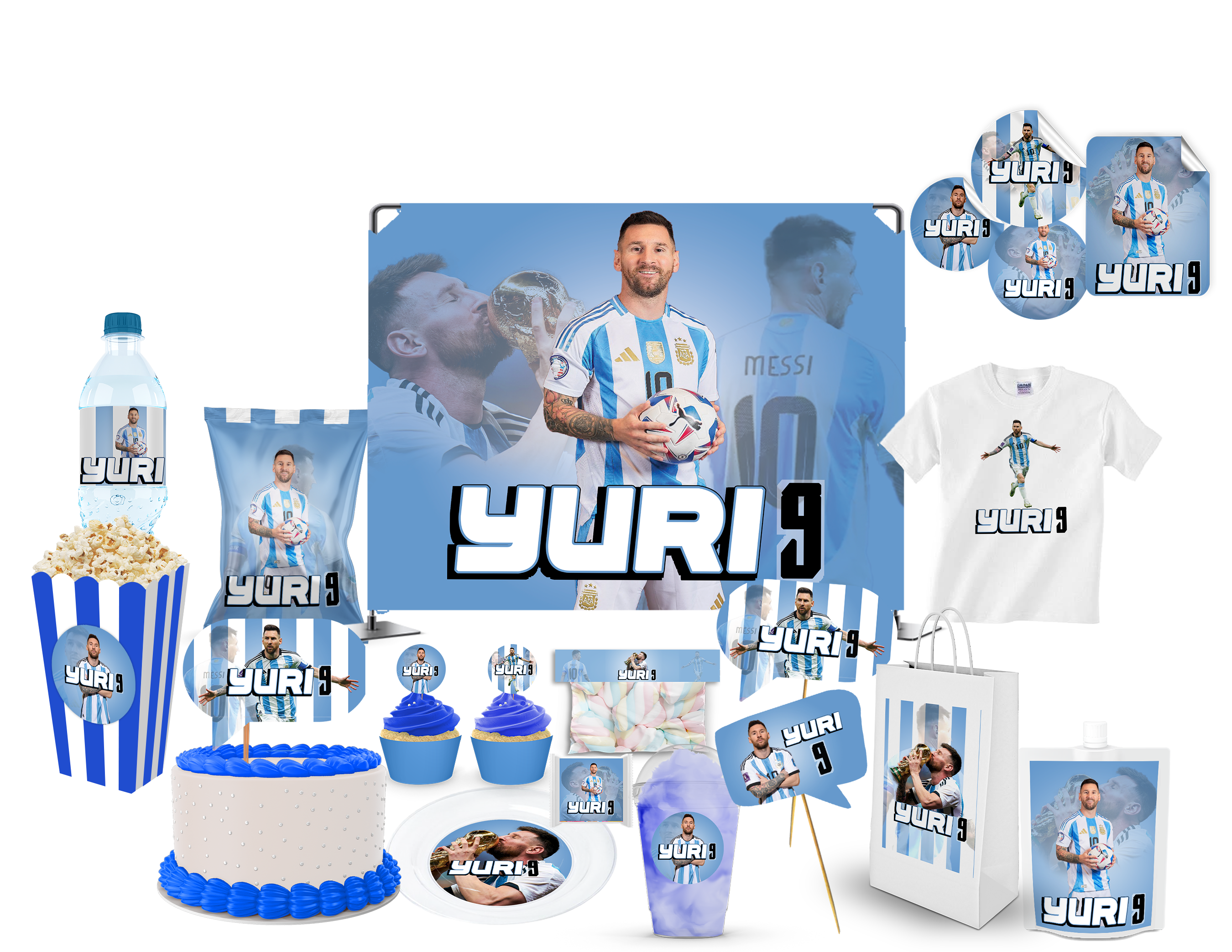 Messi Alles-in-1 Feestpakket