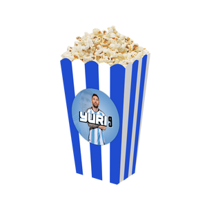 Gepersonaliseerde Messi 3D popcorn bakjes