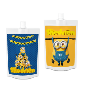 Gepersonaliseerde Minions Drinkzakjes