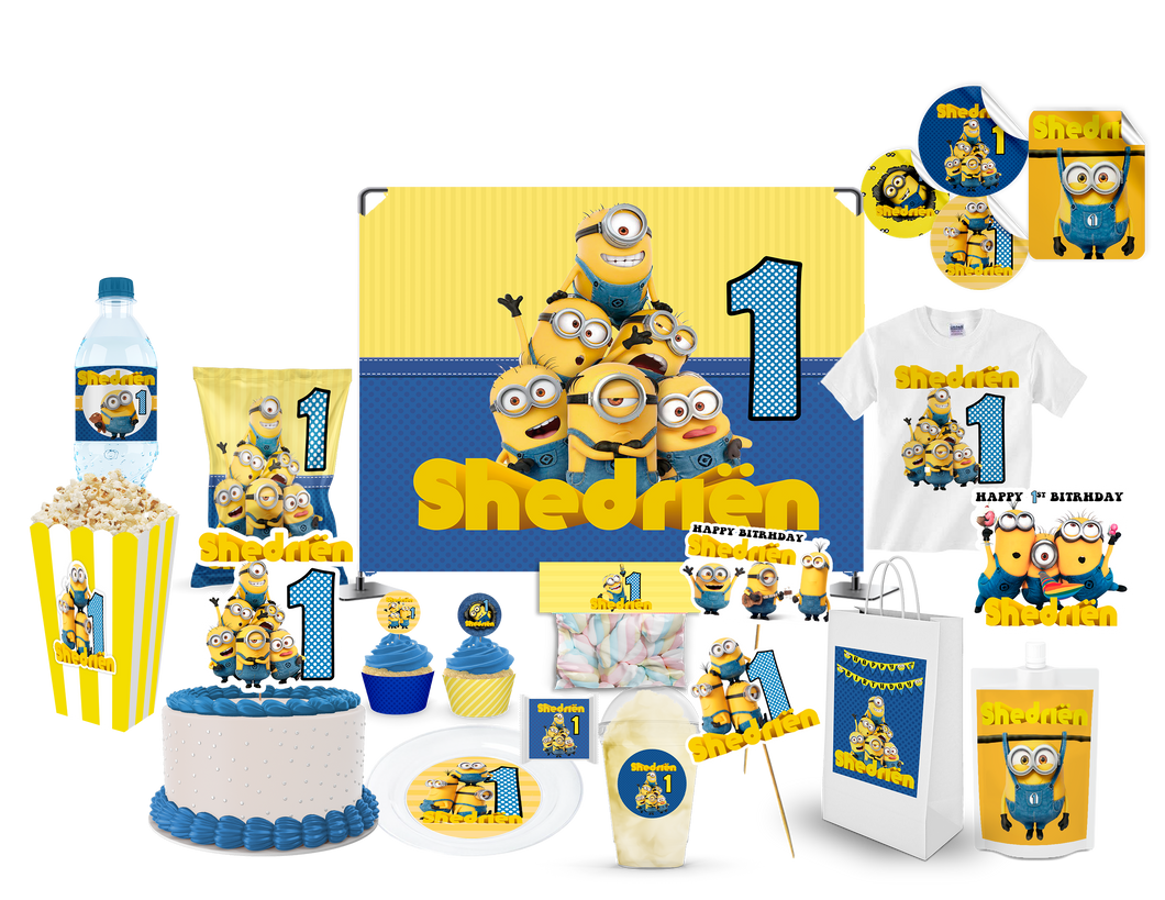 Minions Alles-in-1 Feestpakket