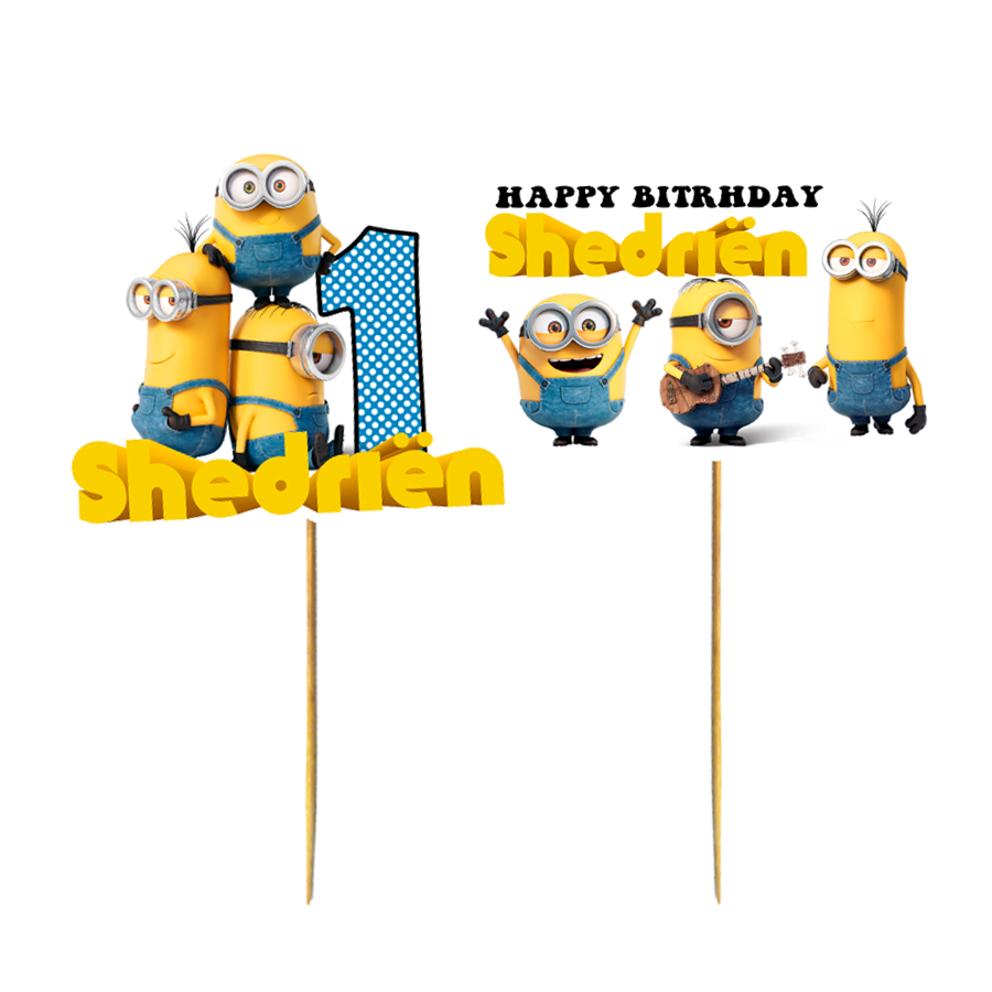 Gepersonaliseerde Minions photoprops