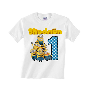 Gepersonaliseerde Minions T-shirts