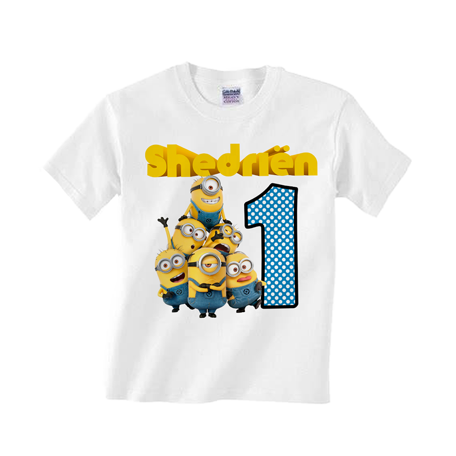 Gepersonaliseerde Minions T-shirts