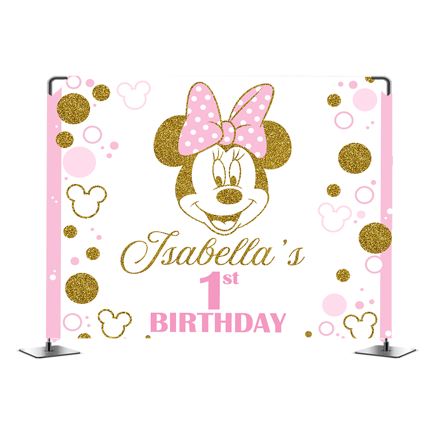 Minnie Mouse Goud Banners