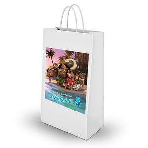 Gepersonaliseerde Moana 2 (Vaiana 2) traktatie uitdeel tasjes