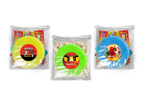 Gepersonaliseerde NinjaGo snoep of popcorn frisbee zakjes