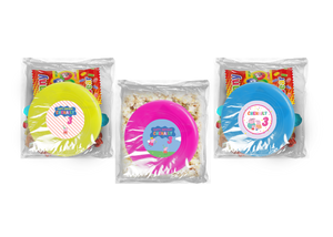 Gepersonaliseerde Peppa Pig snoep of popcorn frisbee zakjes