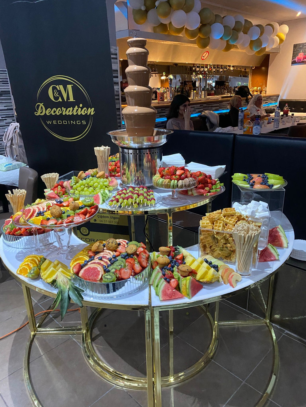 Luxe Sweet & Cocktail Table Verhuur
