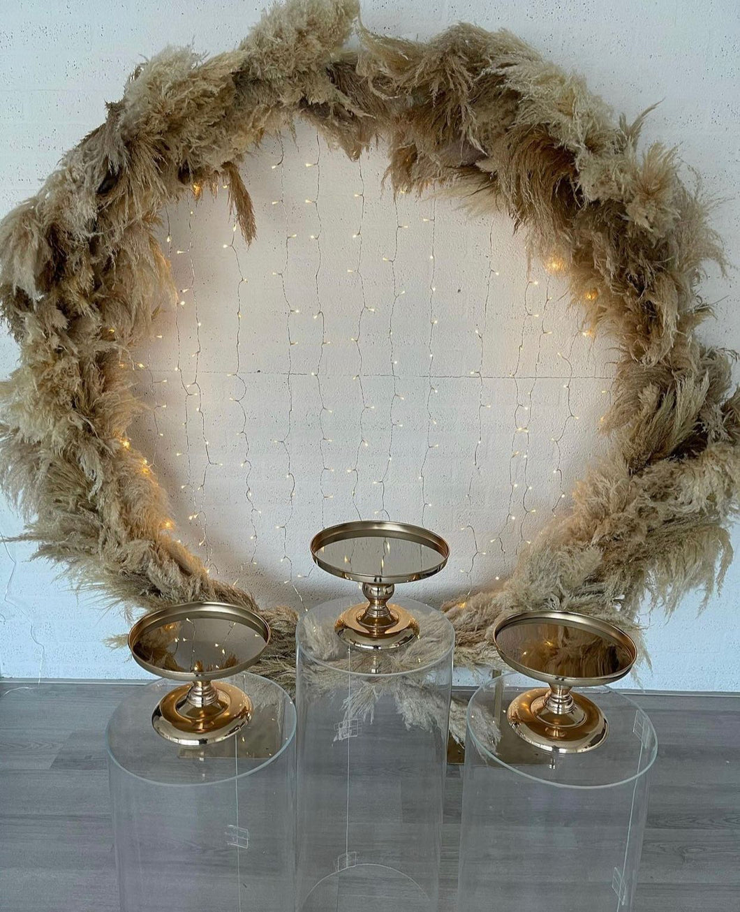 Ronde PamPas Boog Verhuur