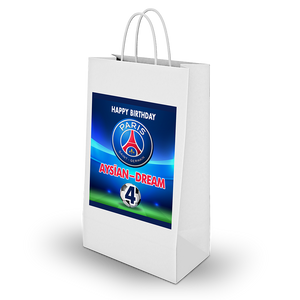 Gepersonaliseerde PSG traktatie uitdeel tasjes