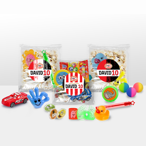 Gepersonaliseerde PSV snoep en popcorn speelgoed traktatie