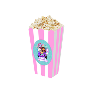 Gepersonaliseerde Gabby's Poppenhuis 3D popcorn bakjes