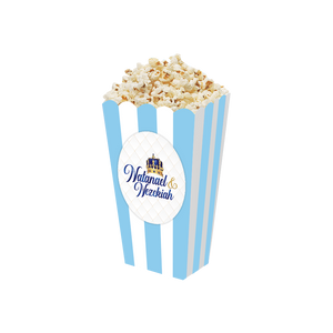 Gepersonaliseerde Royal King 3D popcorn bakjes