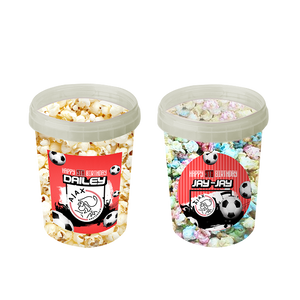 Gepersonaliseerde Ajax popcorn emmers