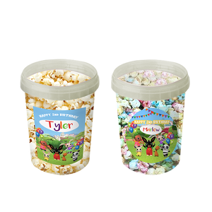 Gepersonaliseerde Bing Bunny popcorn emmers