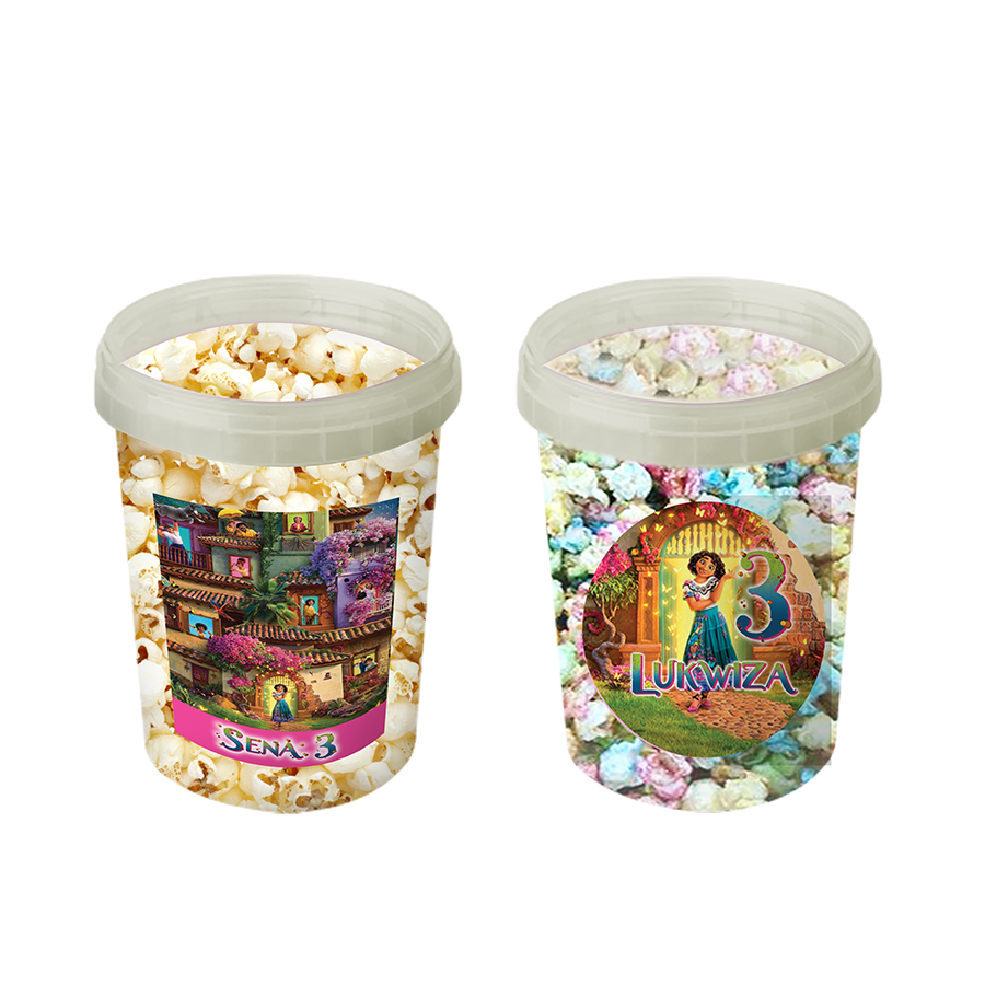 Gepersonaliseerde Encanto popcorn emmers