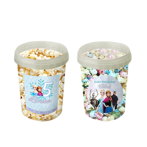 Gepersonaliseerde Frozen popcorn emmers