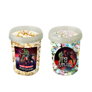 Gepersonaliseerde Marvel popcorn emmers