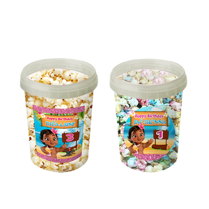Gepersonaliseerde Moana Baby popcorn emmers