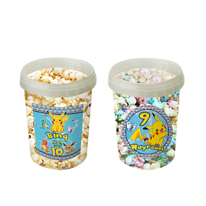 Gepersonaliseerde Pokémon popcorn emmers