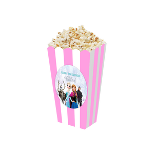 Gepersonaliseerde Frozen 3D popcorn bakjes