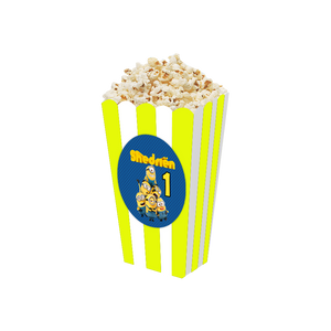 Gepersonaliseerde Minions 3D popcorn bakjes