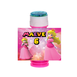 Gepersonaliseerde Princess Peach bellenblaas