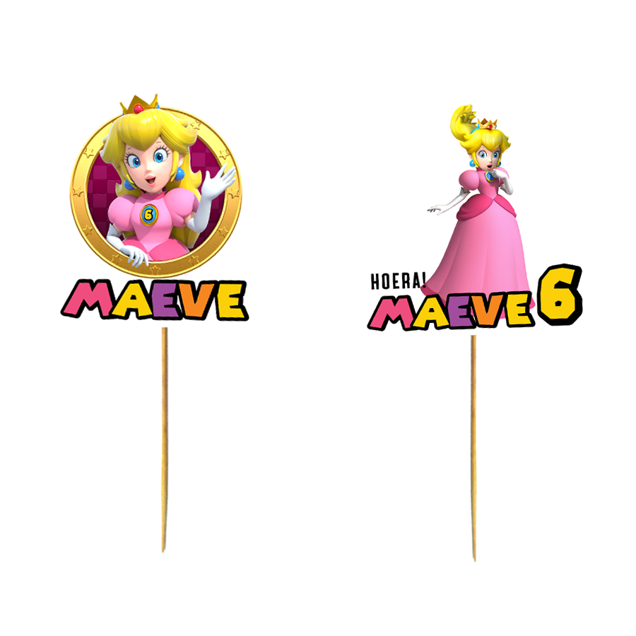 Gepersonaliseerde Princess Peach photoprops