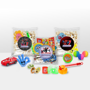 Gepersonaliseerde Spiderman Verse-editie snoep en popcorn speelgoed traktatie