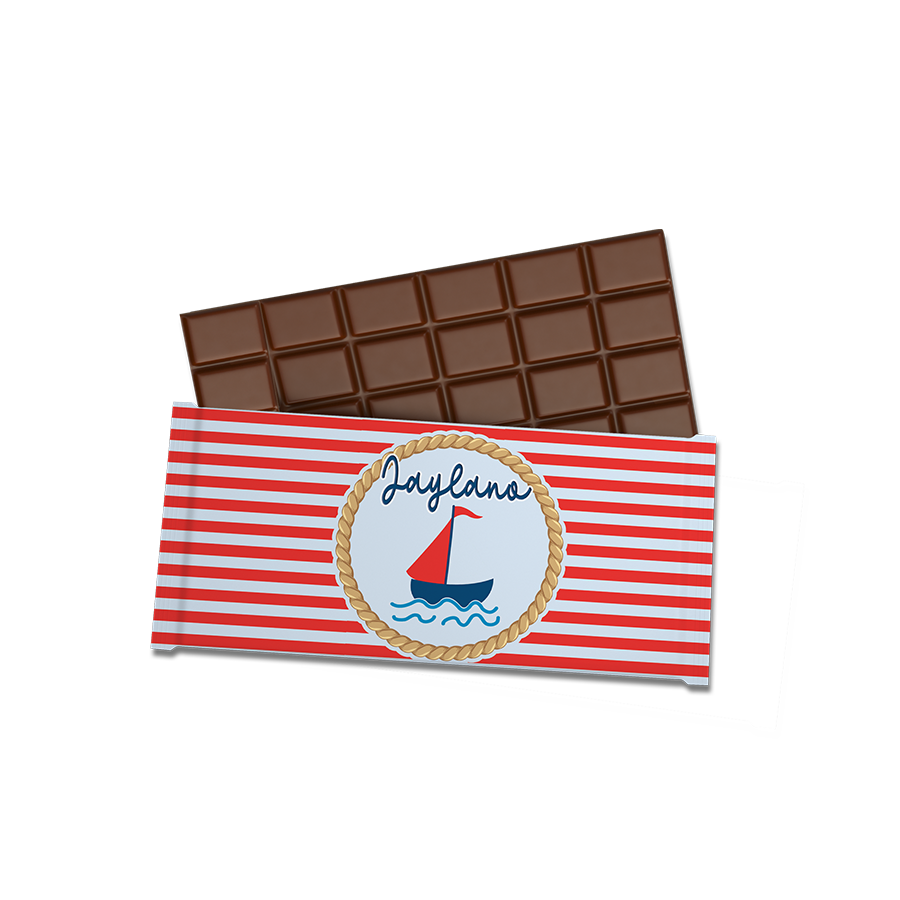 Gepersonaliseerde Matroos chocoladereep