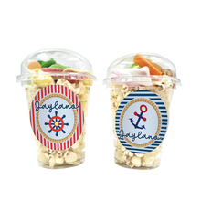 Afbeelding in Gallery-weergave laden, Gepersonaliseerde Matroos snoep en popcorn bekers
