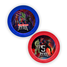 Afbeelding in Gallery-weergave laden, Gepersonaliseerde Marvel borden
