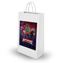 Afbeelding in Gallery-weergave laden, Gepersonaliseerde Marvel traktatie uitdeel tasjes
