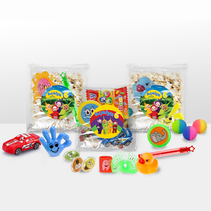 Gepersonaliseerde Teletubbies snoep en popcorn speelgoed traktatie