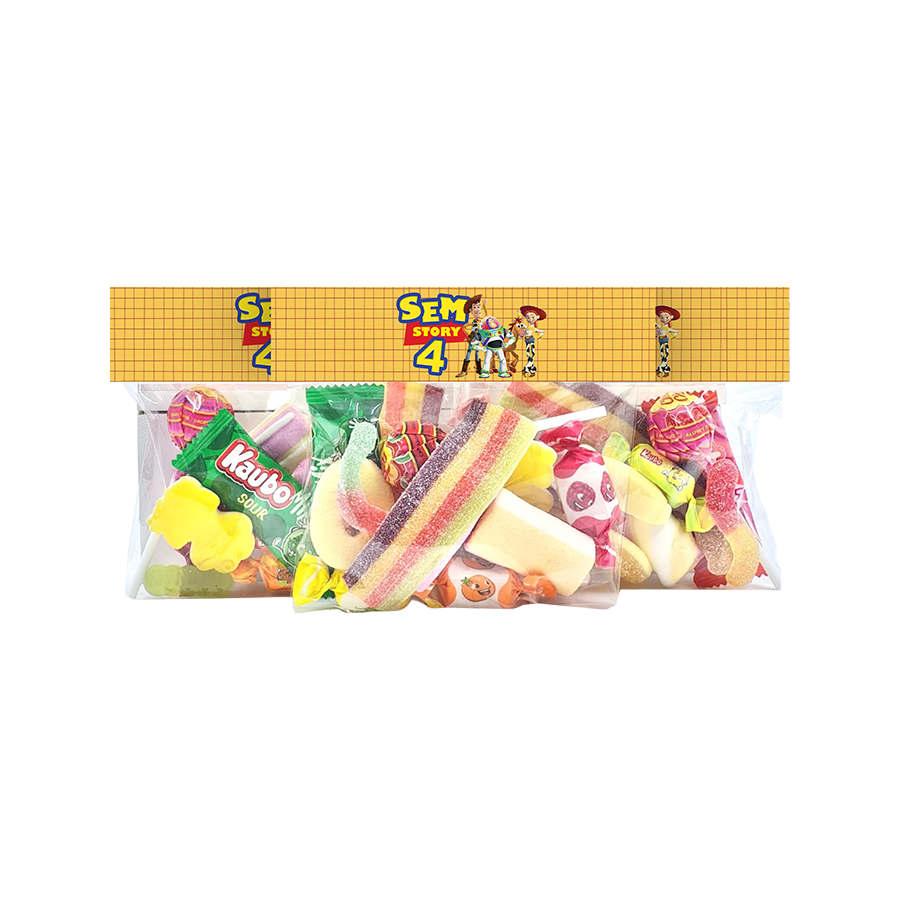 Gepersonaliseerde Toy Story snoepzakjes