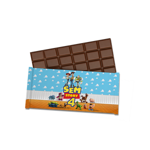Gepersonaliseerde Toy Story chocoladereep