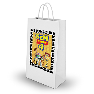 Gepersonaliseerde Toy Story traktatie uitdeel tasjes