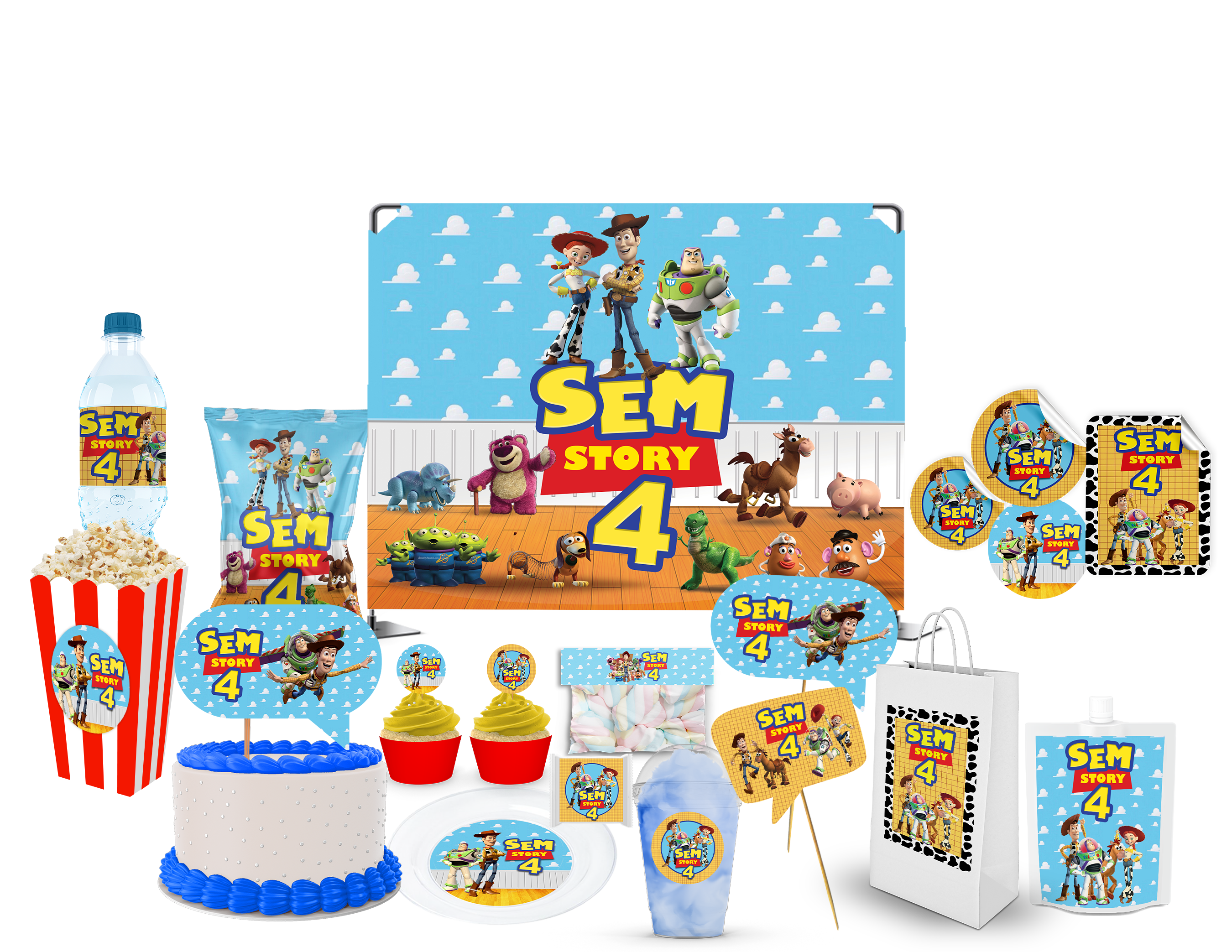 Toy Story Alles-in-1 Feestpakket