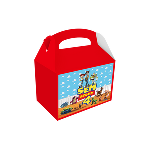 Gepersonaliseerde Toy Story traktatie uitdeel doos