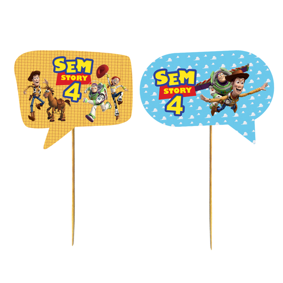 Gepersonaliseerde Toy Story photoprops