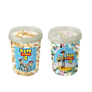 Gepersonaliseerde Toy Story popcorn emmers