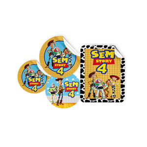 Gepersonaliseerde Toy Story Stickers